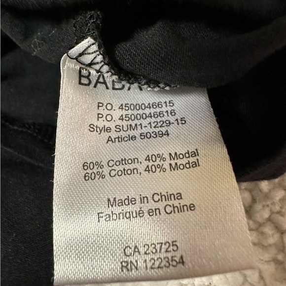 Aritzia Babaton Black Short Sleeve Pocket Tee Shirt - Picture 8 of 9